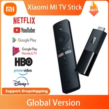 Global Version Xiaomi Mi TV Stick Android TV 9.0 Quad-core 1080P Dolby DTS HD Decoding 1GB RAM 8GB ROM Google Assistant Netflix