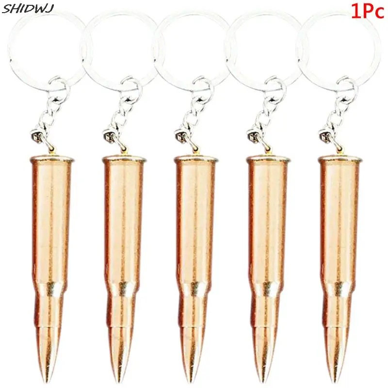 

Car Key Holder Bullet Key Chain Key Rings Men Women Bullet Shape Keychain Couple Lovers Keyring Auto Car Accessories