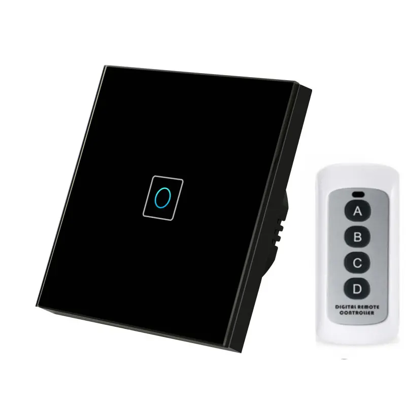 Стандарт ЕС беспроводной пульт дистанционного управления 220 В 1 банда умный