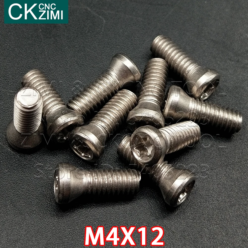 M4 * 12 мм M4X12 винт с ЧПУ вставной Torx для замены карбида вставки токарный станок