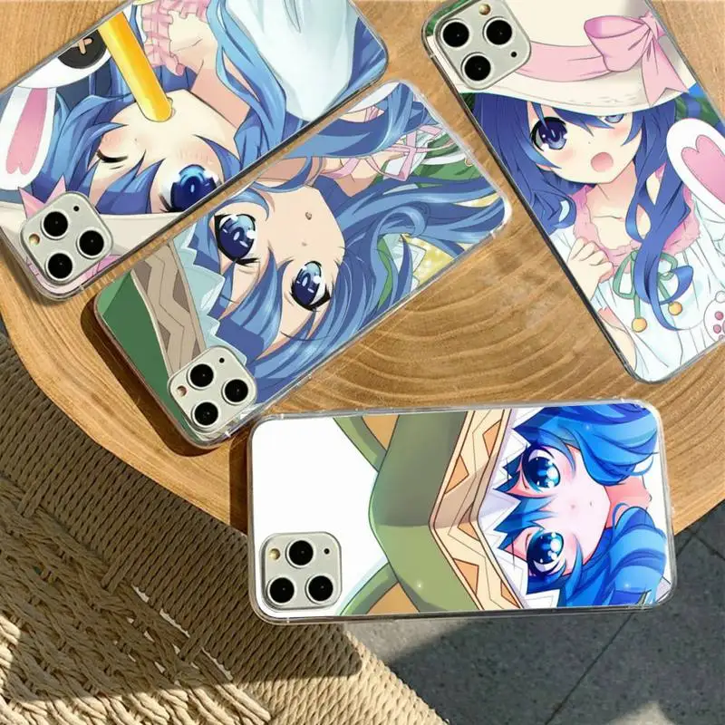 

YNDFCNB anime girl Yoshino Date A Live Phone Case for iPhone 11 12 13 mini pro XS MAX 8 7 6 6S Plus X 5S SE 2020 XR case
