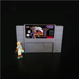 Lufia 2 Rise of the Sinistrals - RPG игровой картридж батарея сохраняет 16 бит 46 pin Версия США |