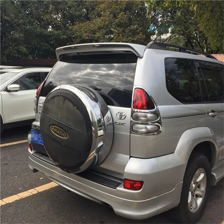 Спойлер для Land Cruiser Prado 2006 2009 спойлер Toyota FJ120 из АБС пластика цветной задний
