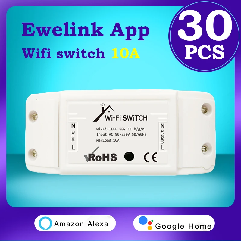 

Модуль переключателя EWeLink с Wi-Fi для умного дома