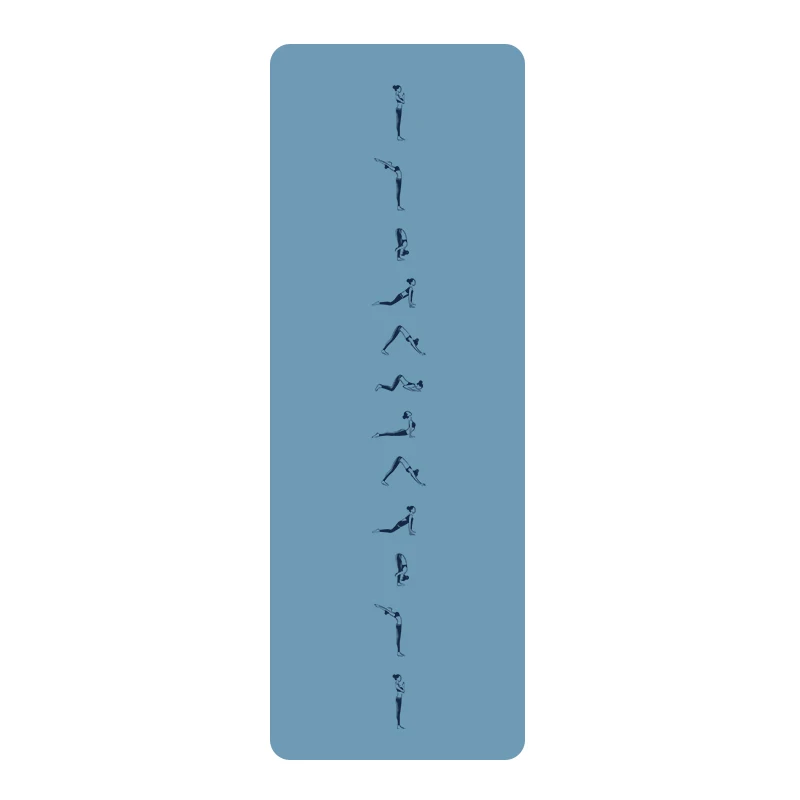 

Lezyan LZ-YM04 position Line More Longer Pu Natural Rubber Non-Slip Wicking Yoga Lose Weight Exercise Mat Fitness Yoga Mat