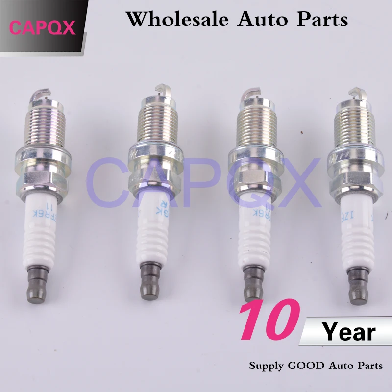 4 шт. иридиевая Свеча зажигания CAPQX 9807B 5617W 1ZFR6K 11 для CRV CR V 2007 2008 2009 2010 2011 Odyssey 2004 RL