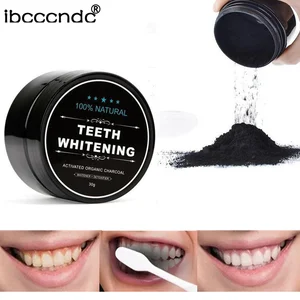 Профессиональное Отбеливание зубов порошок активированный кокосовый уголь Натуральное отбеливание зубов порошок древесного угля татарное удаление пятен