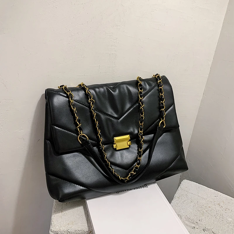 Вместительные сумки через плечо из искусственной кожи с вышивкой для женщин