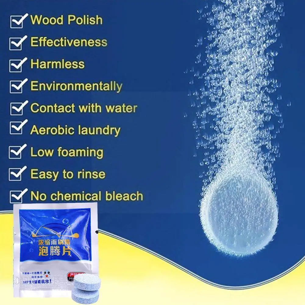 

10pcs Car Wiper Glass Cleaning Washer Car Windshield Car Glass Water Cleaner 1pcs=4l Window Cleaner Tool Accessories Tools Q4s6