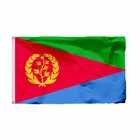 Полиэстер, официальный флаг Эритреи, 3x5 футов, 90x150 см, 120 г, 100D