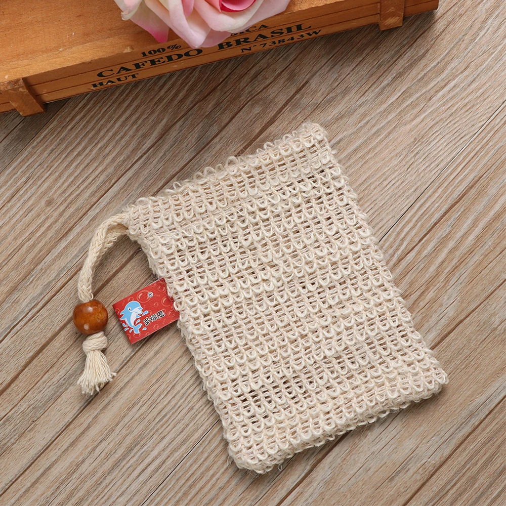 1 шт. натуральный рами душевая губка для отшелушивания в блистерной упаковке