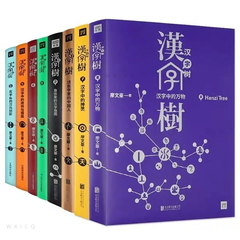 

Древо китайского иероглифа, Полная работа 1-8 томов, диктационная конференции китайского иероглифа