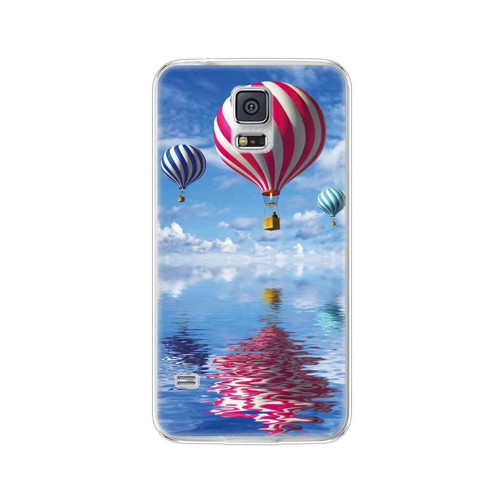 Силиконовый чехол для Samsung Galaxy S5 мягкий бампер из ТПУ телефона Neo i9600 SM G900F|Бамперы|