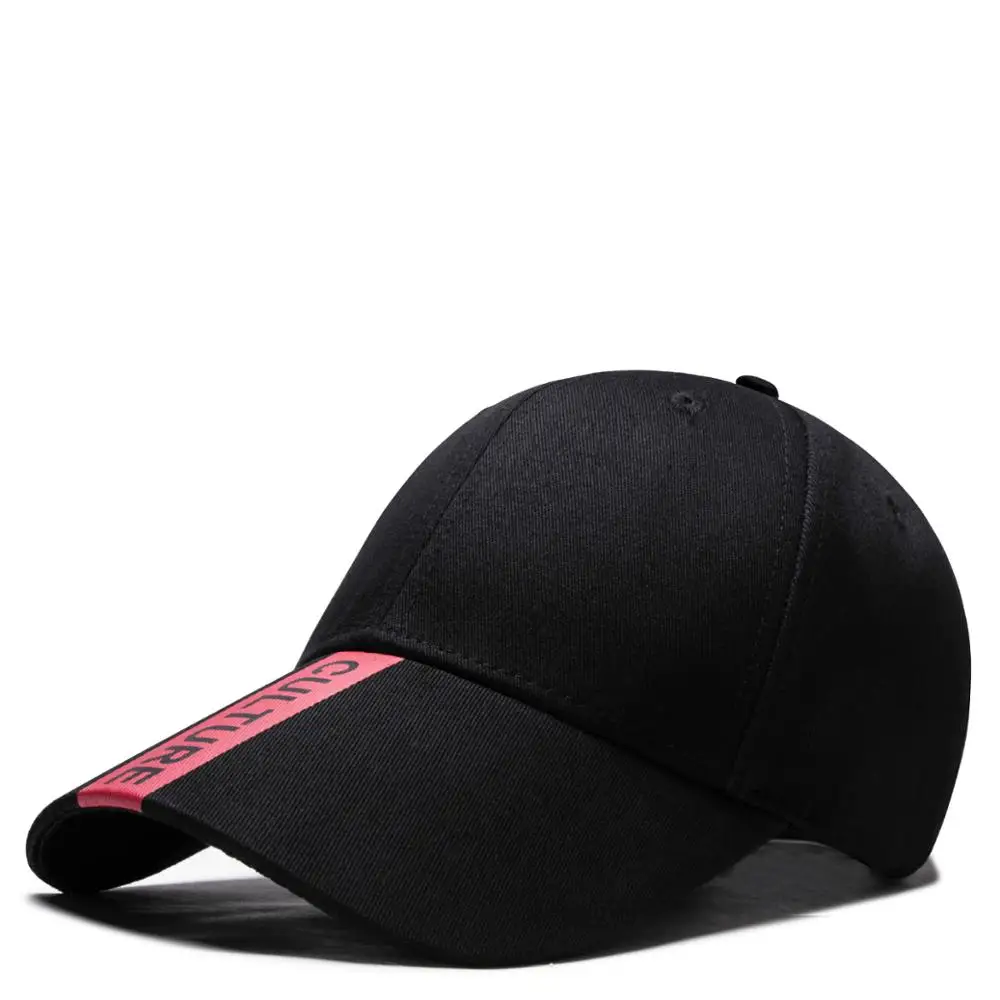 

New Design Spring Autumn Cotton Unisex Letter Figure Dad Caps Street Trend Breathable Width Brim Adjust Sunblock Baseball Cap