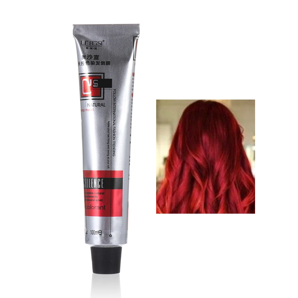 Одноразовая краска для волос Полуперманентная мгновенная оттенок 6 цветов