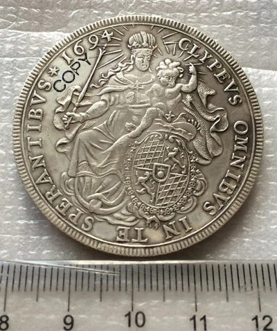 Копия немецких монет 1694 года|shipping warmers|coin cardshipping via post office |