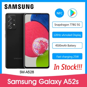 Samsung Galaxy A52s SM-A528 5G Smartphone SDM 778G Processor 120Hz FHD+
sAmoled Display 12 Band Support 4500mAh Battery Phone
