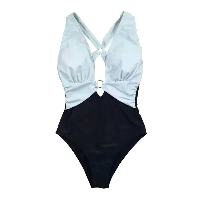 

2021 latest summer padded women's swimsuit one-piece women's swimsuit open back beach suitWomen's swimsuit sexy