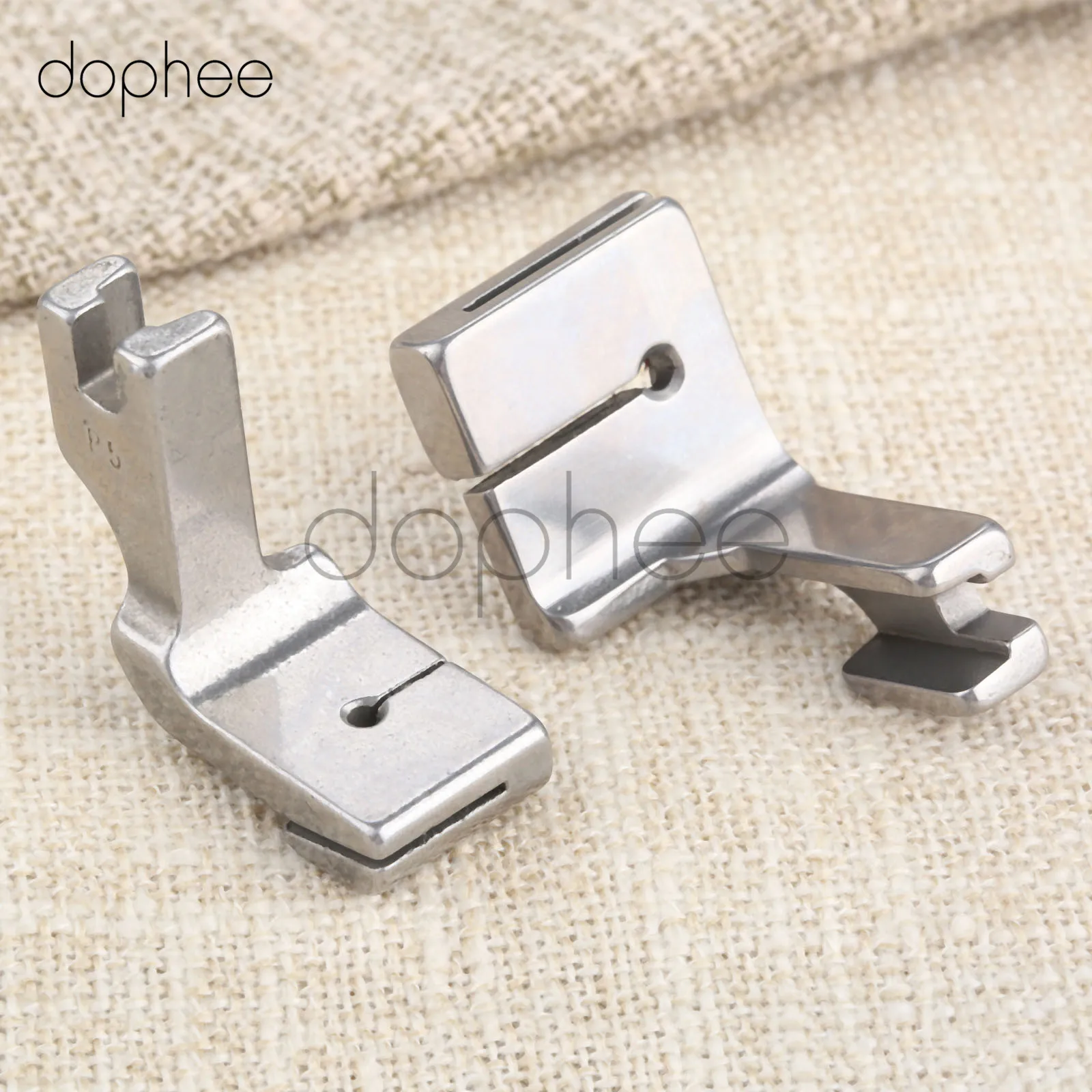 Dophee 1 шт. P5 Промышленная швейная машина стальная прижимная лапка со складками для