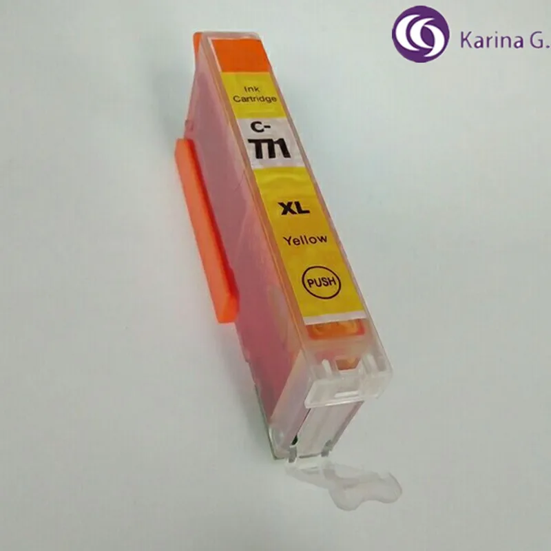 Совместим с Canon PGI770 CLI771 PGI 770 CLI 771 чернильный картридж для принтера PIXMA MG7770 и т.