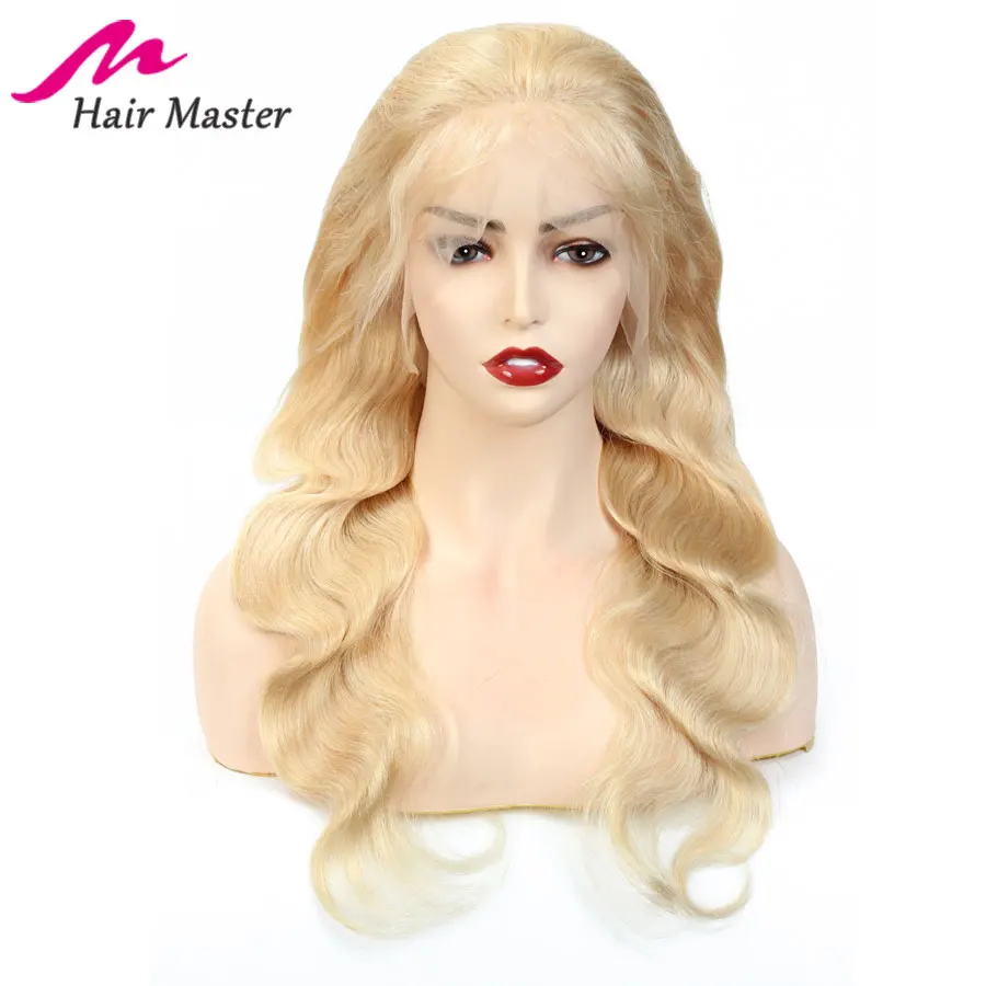 13x4 613 медовый блонд предварительно сорванный бразильский парик remy волосы