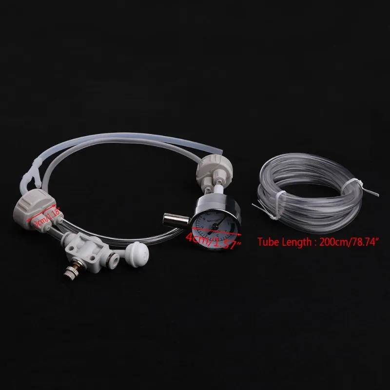 

Aquarium DIY CO2 Generator System Kits Water Moss Plants Diffuser with Solenoid Valve Fish Tank Regulator Accessories