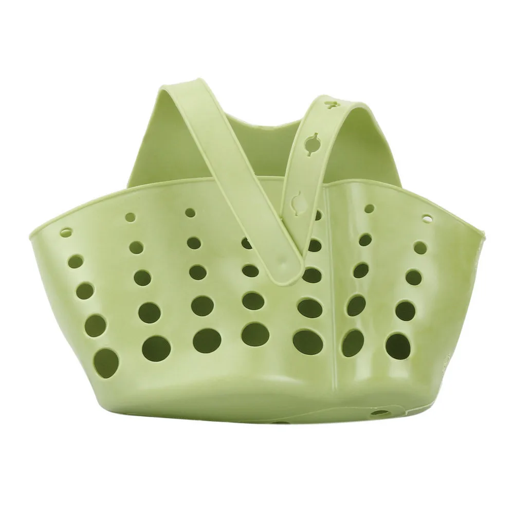 Kitchen Utensils Gadgets Portable Basket Home Hanging Drain Bag Bath Storage Tools Sink Holder Accessories #25 | Дом и сад