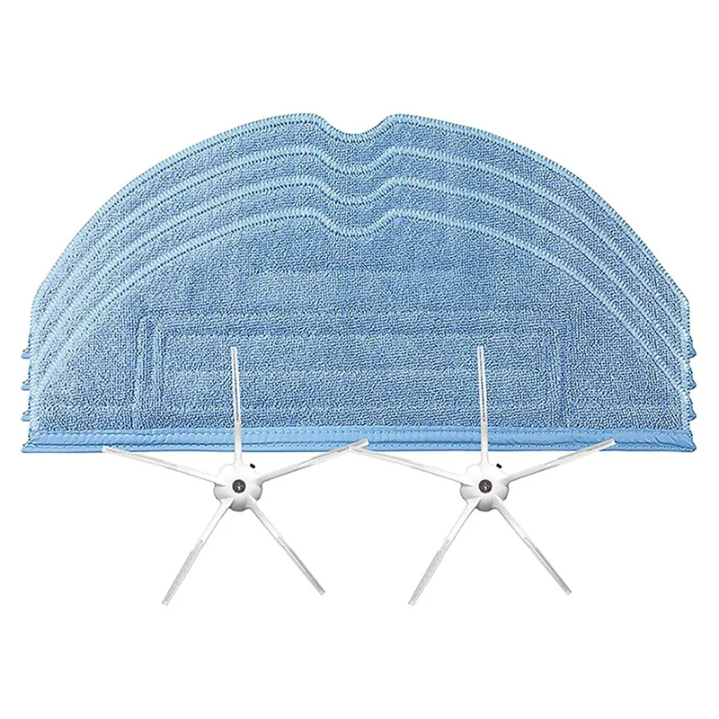 

Mop Cloth Cleaning With Side Brush For Roborock S7 T7S T7S Plus Robot Vacuum Cleaner Accessories Replacement Parts