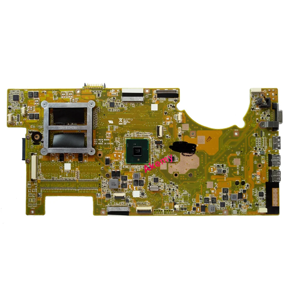 Akemy G73 Материнская плата для ноутбука ASUS G73JH G73J тест оригинальная материнская плата HM55 поддержка HD5870 2* слота