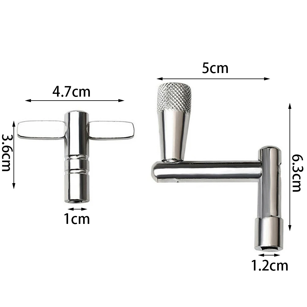 4 шт. Портативный T Z Тип барабан Тюнинг ключ для ремонта гаечные ключи стальные Tool