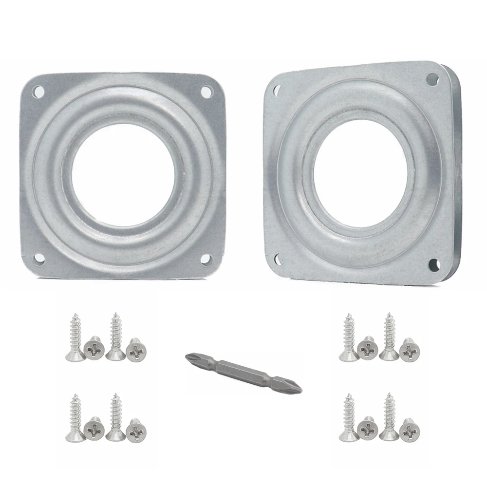 3 дюйма Lazy Susan поворотные подшипники наборы 2 шт. вращающаяся пластина подшипника