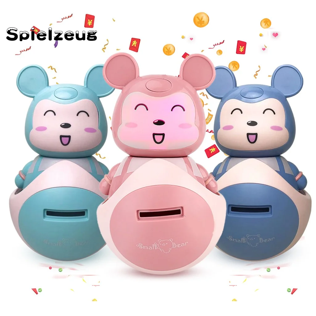 Копилка копилка милый медведь вор для денег игрушка автоматическая экономии