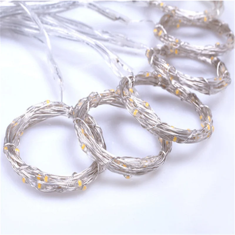 

LED Curtain Garland On The Window USB String Lights Outdoor Fairy Festoon Remote Control New Year Christmas Decorations For Home