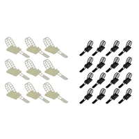 200pcs adhesive cable clips wire clips car cable organizer cable wire management cable holder for car office