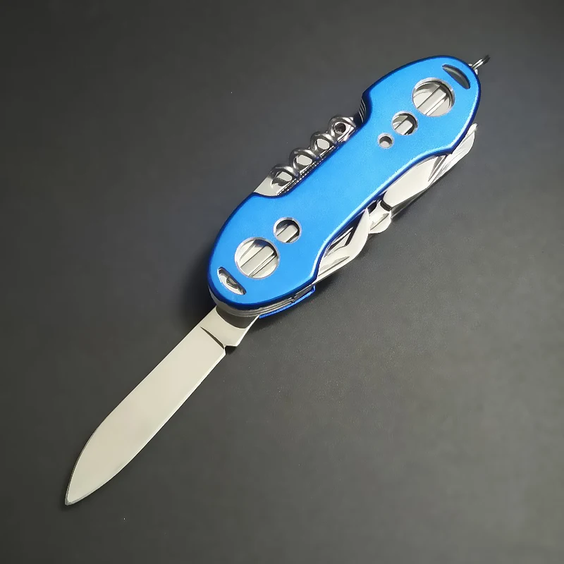 Multi-Functional Swiss 91mm Folding Knife Stainless Steel Multi Tool Army Knives Pocket Hunting Outdoor Camping Survival Knife