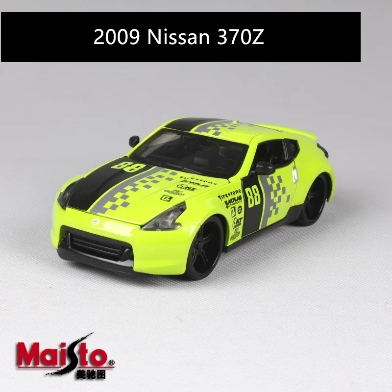 2009 370Z Maisto 1:24 Mercedes-Benz AMG GTsimulation модель автомобиля из сплава украшение Коллекция игрушек инструменты подарок - Цвет: 2009 370Z