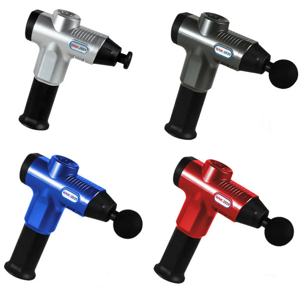 Muscle Massage Gun Percussion 8 Tips Vibration Body Relaxer Therapys Massager Recovery With Noise Reduction Technology |