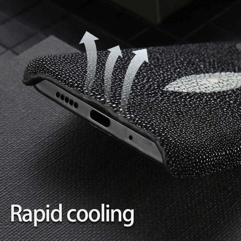 genuine pearl gourami leather phone case for realme 7 pro xt c3 x7 x50 x2 5 6 8 pro gt neo for oppo reno 5 4 z 2 find x2 x3 pro free global shipping