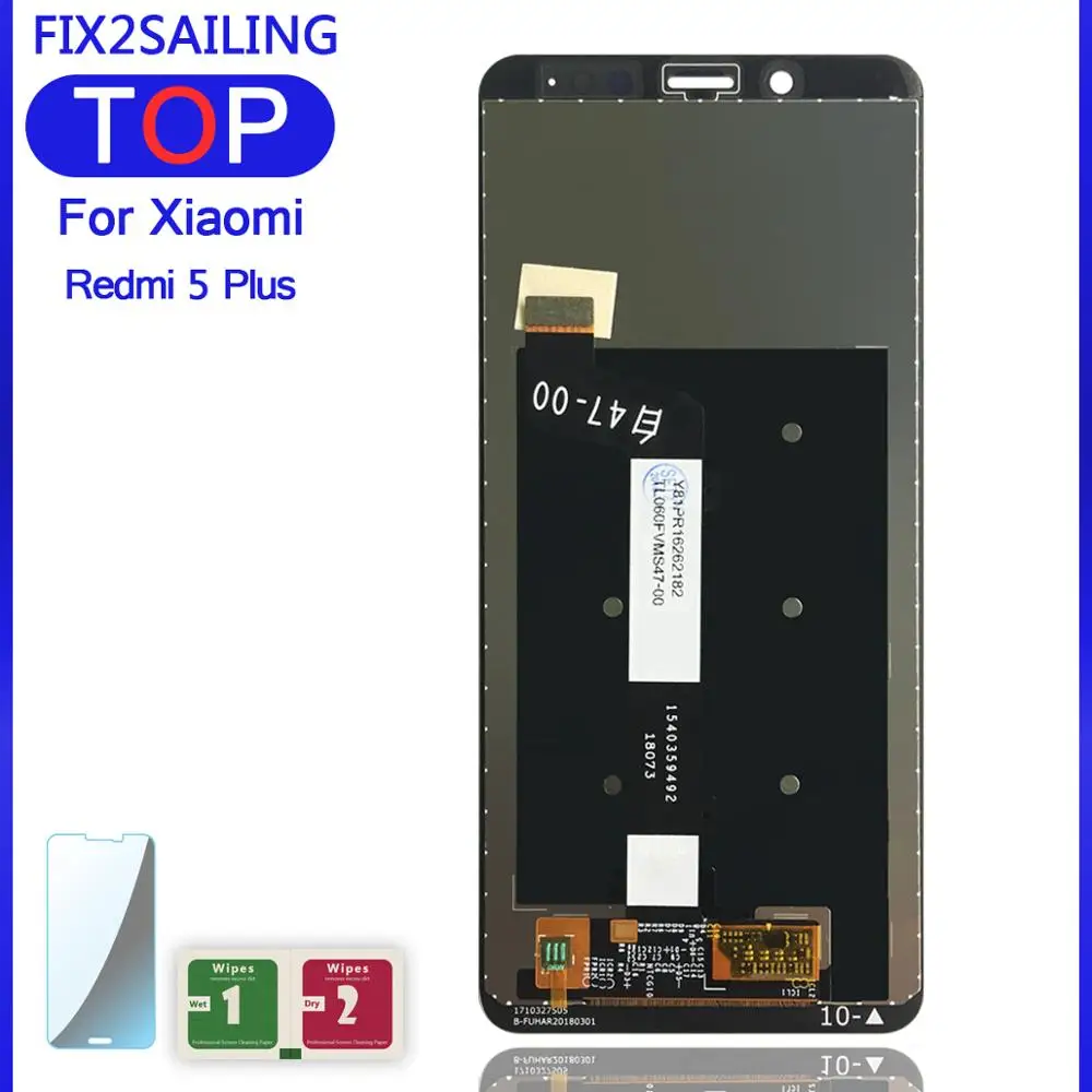 Дисплей 5 Plus для Xiaomi Redmi Новый ЖК дисплей 10 сенсорный экран Redmi5 дигитайзер замена