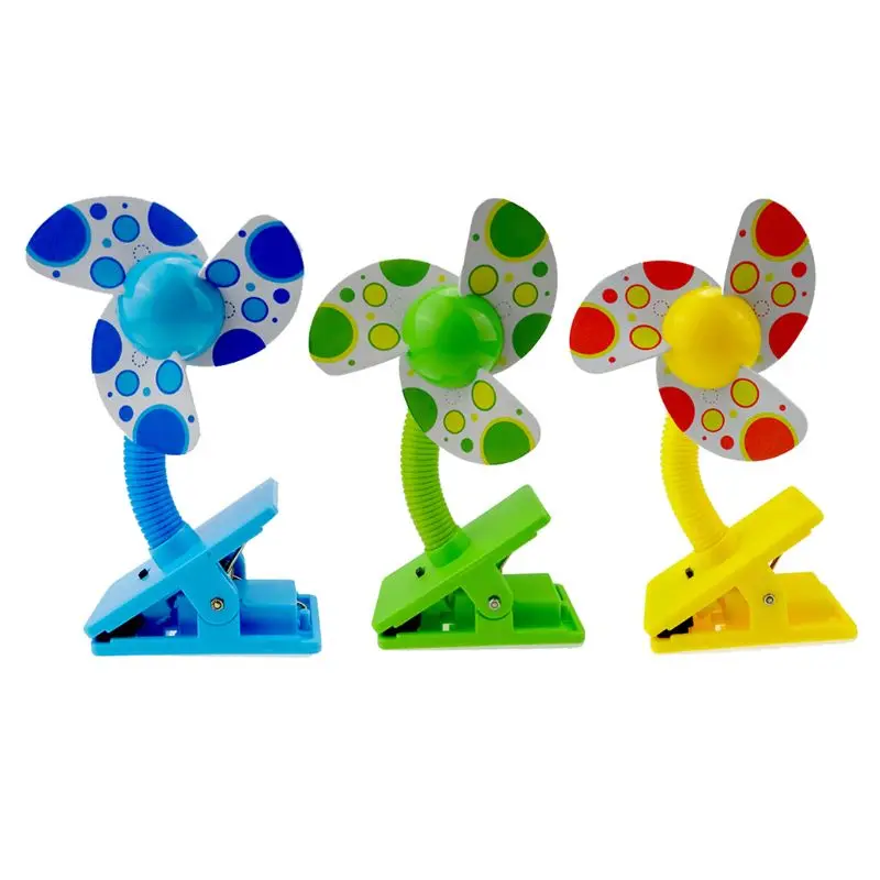 Cute Portable Baby Cot Crib Clip Fan Stroller Pushchair Safety Clip-on Mute Air Cooler for Summer Use | Бытовая техника