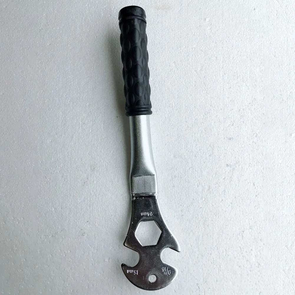 

1pc Repair Spanner BB Hi-Torque Workshop Pedal Spanner Wrench 15/24mm Cycling Professional Foot Pedals Wrench Repair Tools