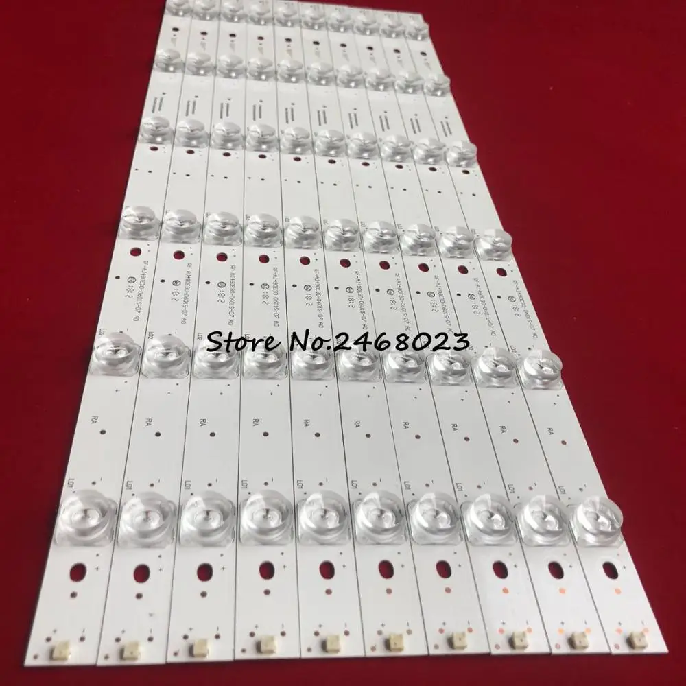 493mm10pcs светодиодный Подсветка полосы 6 лампы для Sharp 49 дюймов ТВ RF-AJ490E30-0601S-07 A0