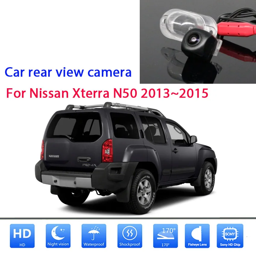

Автомобильная парковочная камера для Nissan Xterra N50 2013 2014 2015 Full HD CCD ночное видение + камера заднего вида Водонепроницаемая