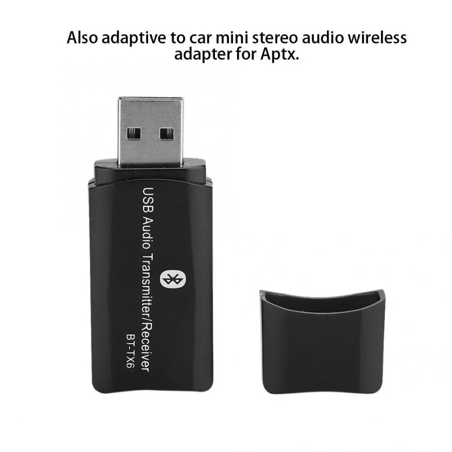 2-в-1 Bluetooth 5 0 USB беспроводной аудио приемопередатчик для