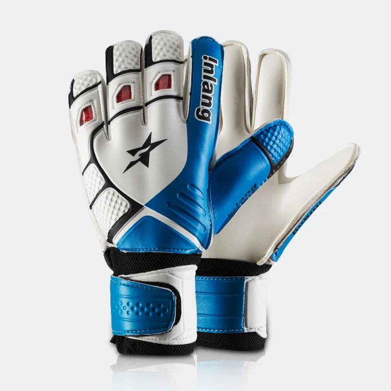 

Football goalkeeper gloves with finger guards for adults and children latex goalkeeper gloves non-slip gloves