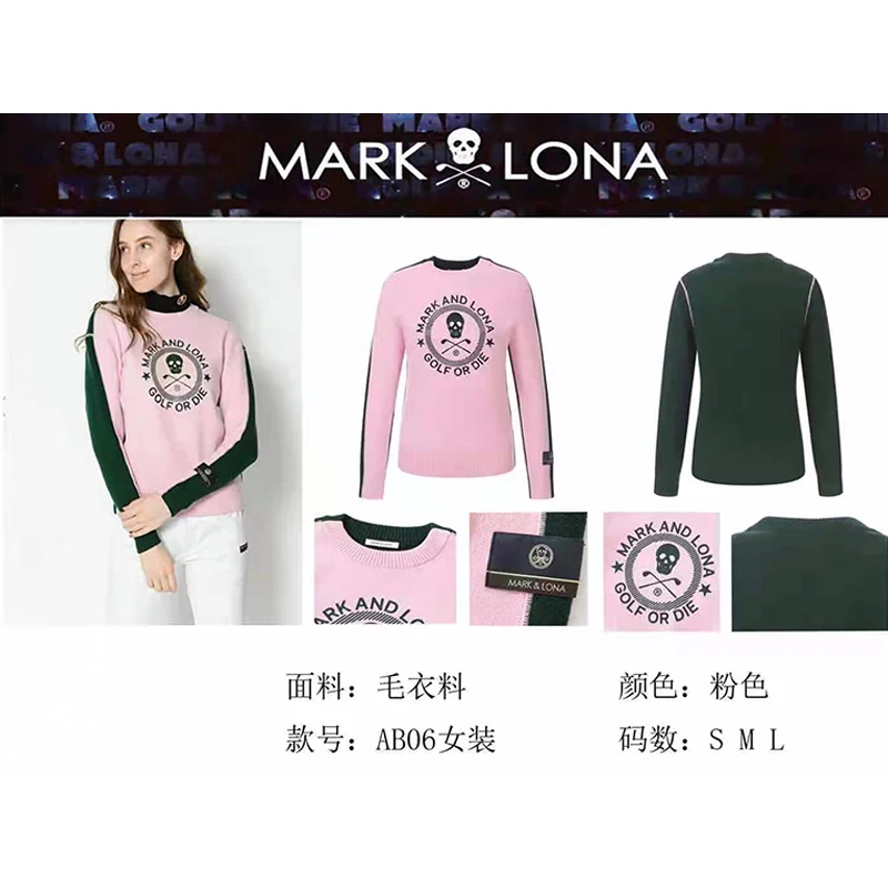 

Golf sweater women round collar new rabbit velvet women sweater $AB06#MKL