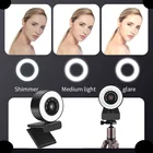 Авто фокус Mini 2K 1080P компьютер веб-камера для ПК DesktopWeb Камера с наполнением веб-камера HD периферийные устройства для Youtube Live