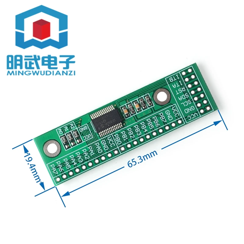 MCP23017 E/SS I2C Интерфейс 16 канальный видеорегистратор ввода/вывода Модуль расширения
