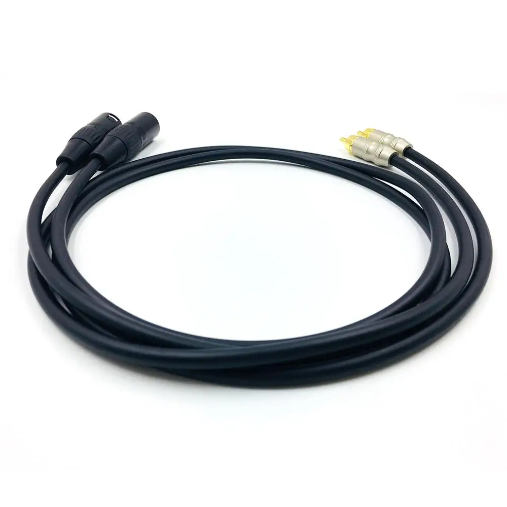 Colleimage HIifi L 4E6S TRRS 2RCA штекер на двойной XLR аудио кабель экранированный для AMP CD DVD