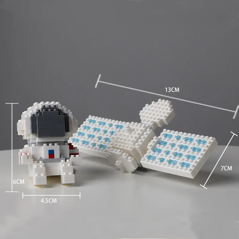 

Micro Particle Building Block Toy Assembling Model of Astronaut Series Building Blocks Children's toy gifts